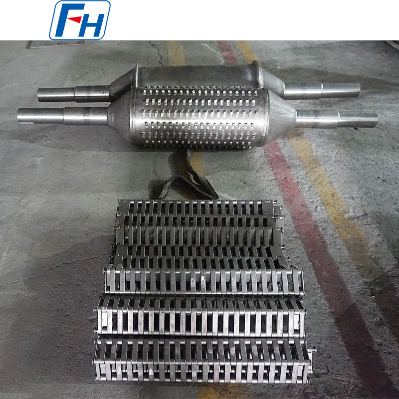 Cast Drive Roller With Cast Link Belt