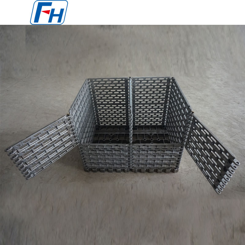 Customized Heat-resistant Wire Mesh Basket Frames for Heat Treatment Furnace