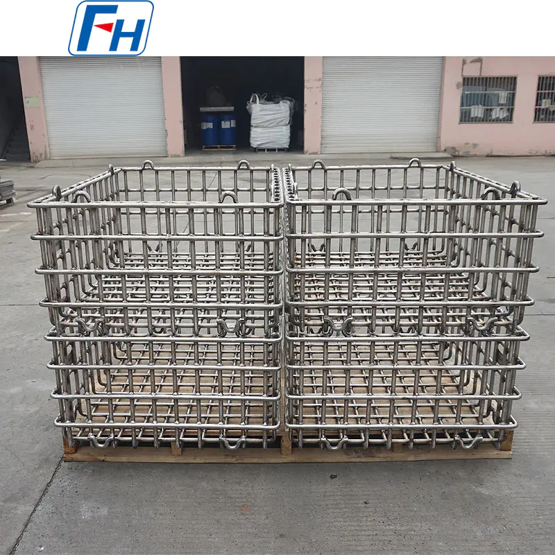 Vacuum Furnace Stainless Steel 310S Welded Heat Treatment Baskets