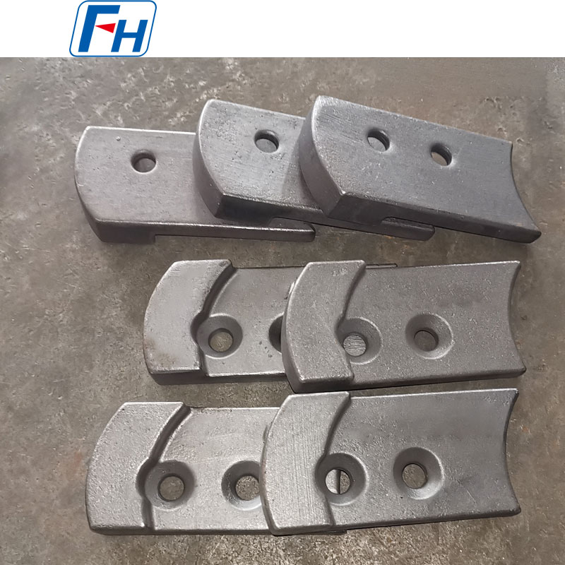 Wear-Resistant Ni-Hard 4 Cast Iron Concrete Mixer Mixing Blades