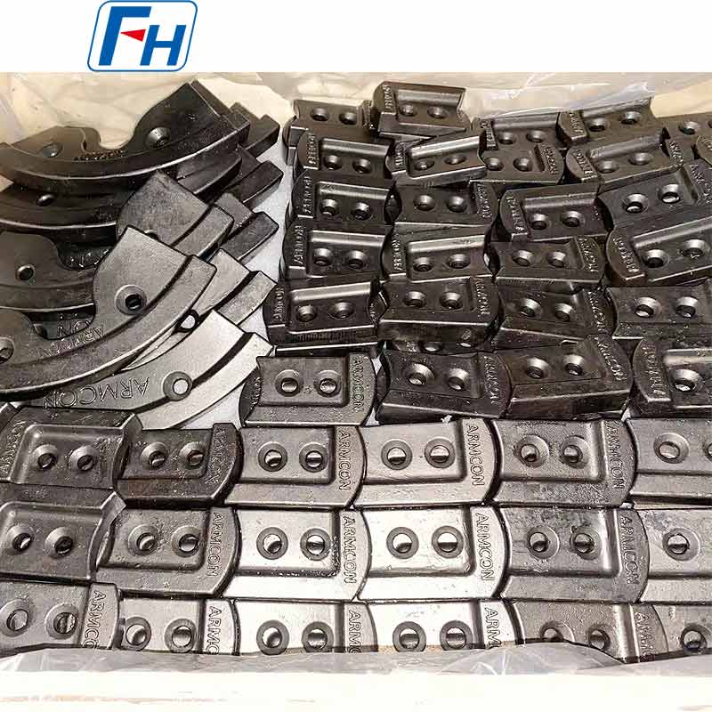 High Wear-Resistant Alloy Concrete Mixer Blades 