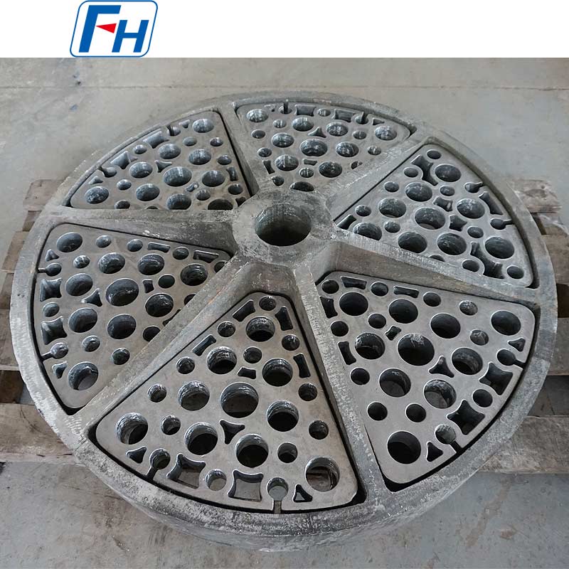 Reinforced Pit Furnace Base Tray for Extreme Conditions