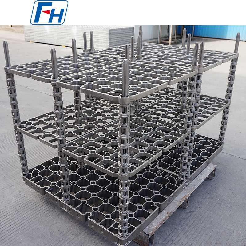 1.4852 Universal Heat Treatment Fixtures for Brazing Furnaces, Gas-Cooled at 1150°C