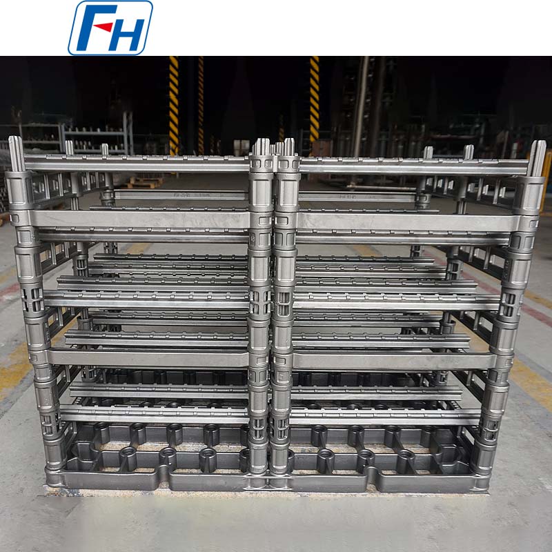 2.4879 Gas-Cooled Vacuum Furnace Fixture for Gear Ring Heat Treatment