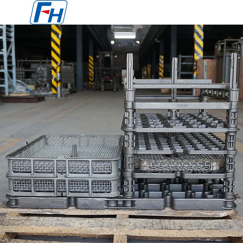 Investment Casting Modular Heat Treatment Fixtures for Batch & Continuous Furnaces