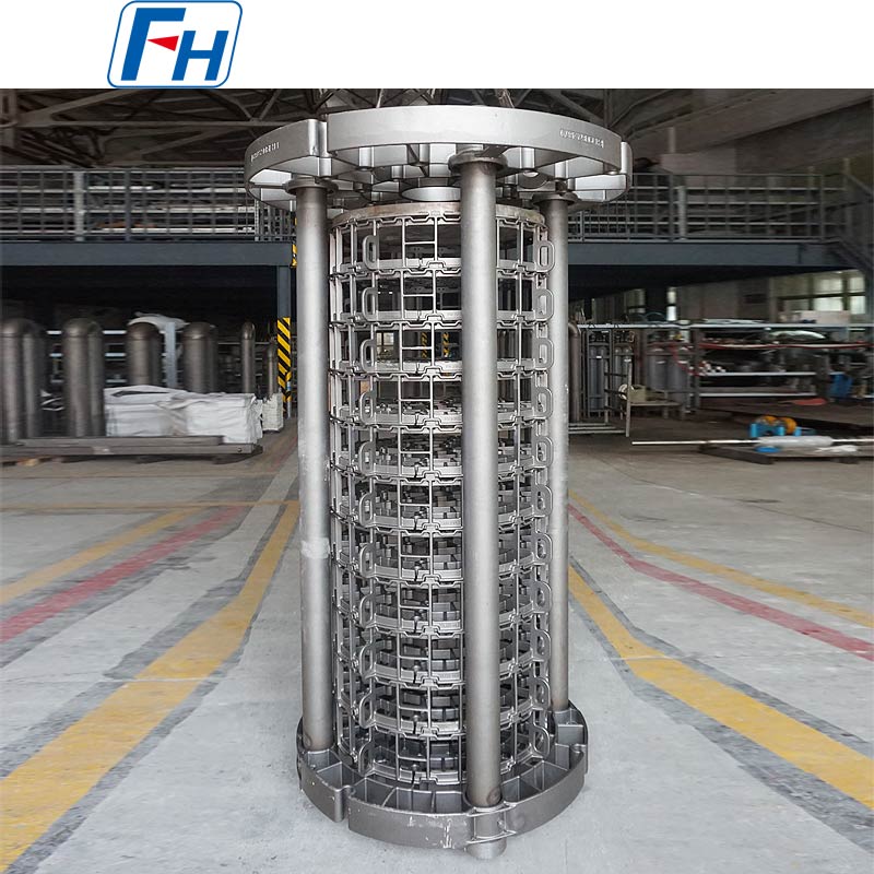 FH® 2.4879 Heat Treatment Charging Baskets & Fixtures for AICHELIN Well-type Furnaces