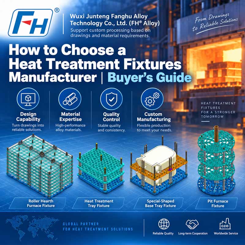 How to Choose a Heat Treatment Fixtures Manufacturer | Buyer’s Guide
