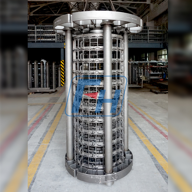 ∅1010x2160 Pit Furnace Frames Material 2.4879