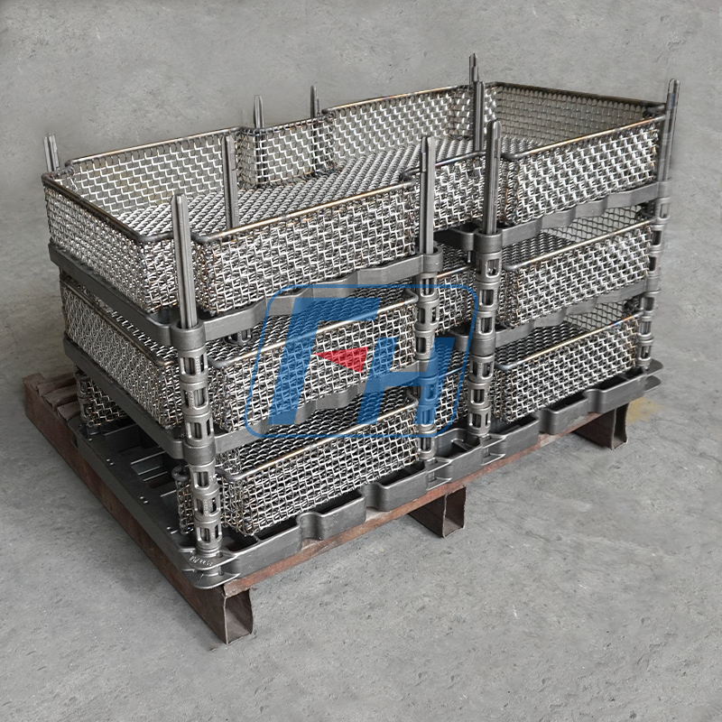 1100x600x600mm Heat Treatment Fixture for Multiple Purpose Furnace