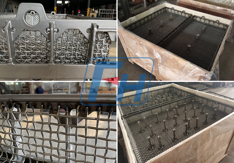 Heat-treatment Furnace Basket With Wire Mesh To Türkiye